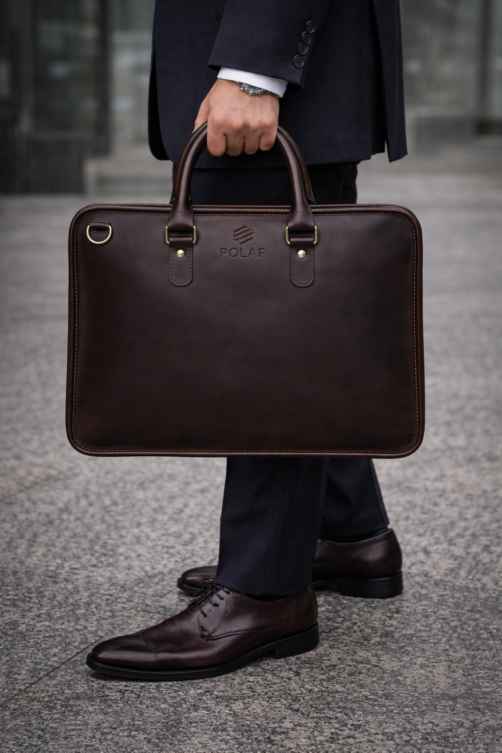 POLAF Executive One – skórzana torba biznesowa