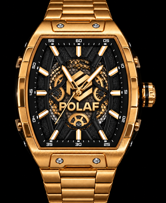 ZEGAREK MĘSKI POLAF AUTOMATIC — LUXURY SKELETON