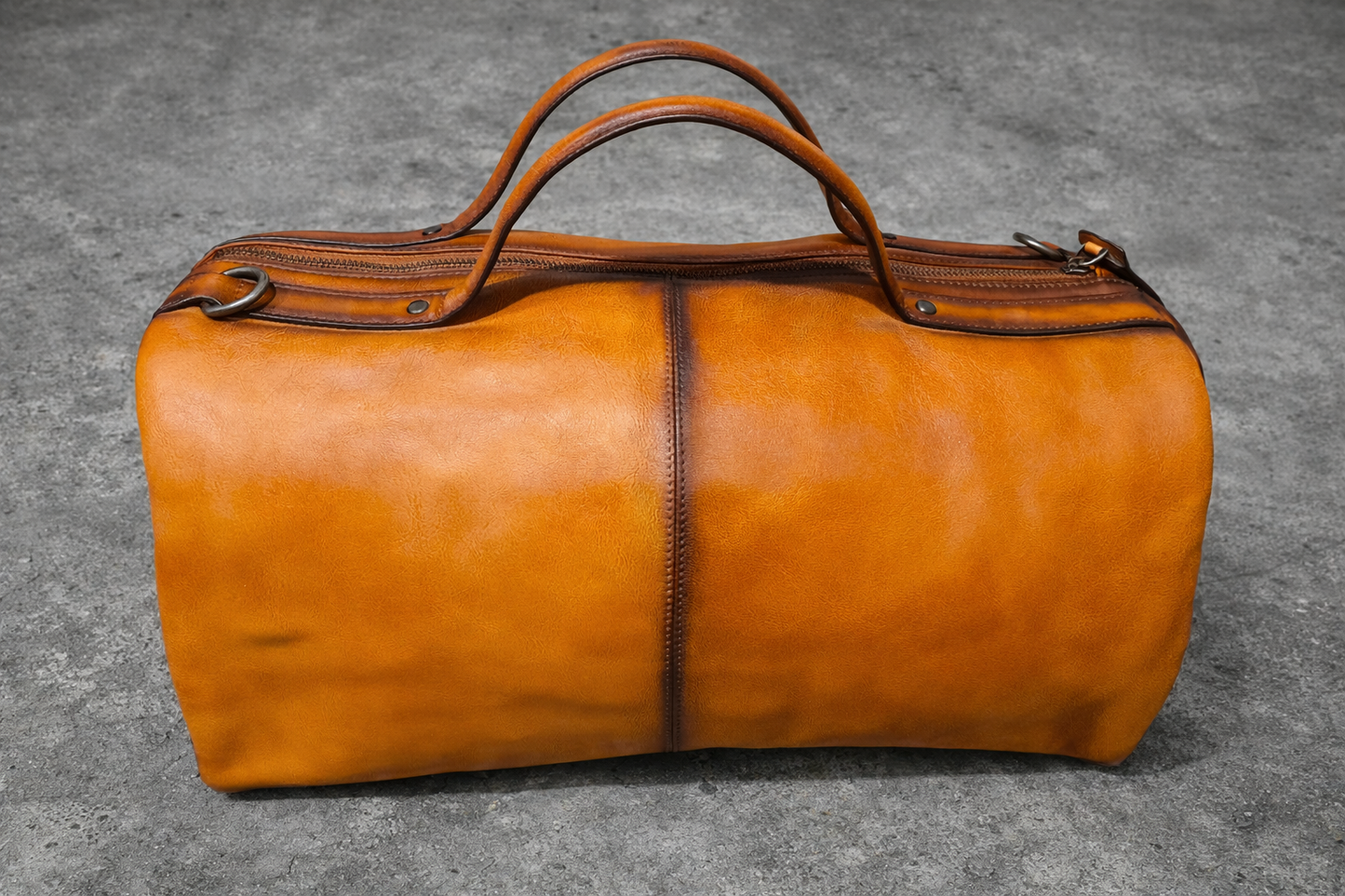 Skórzana torba podróżna POLAF DUFFEL 45 – męska torba weekendowa