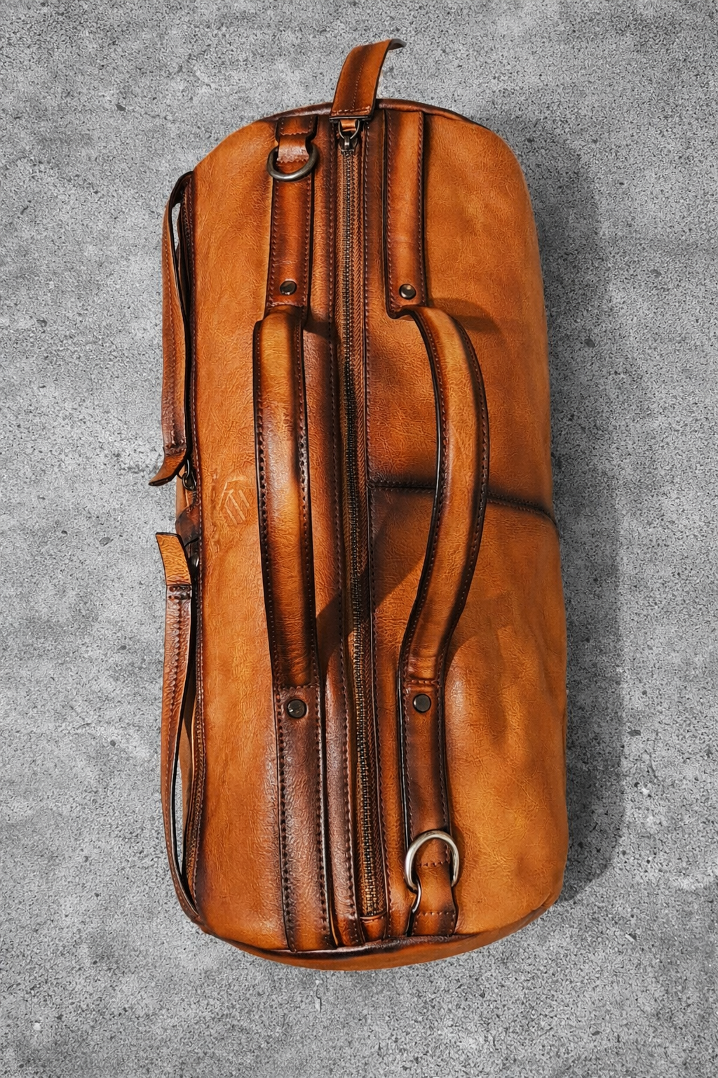 Skórzana torba podróżna POLAF DUFFEL 45 – męska torba weekendowa