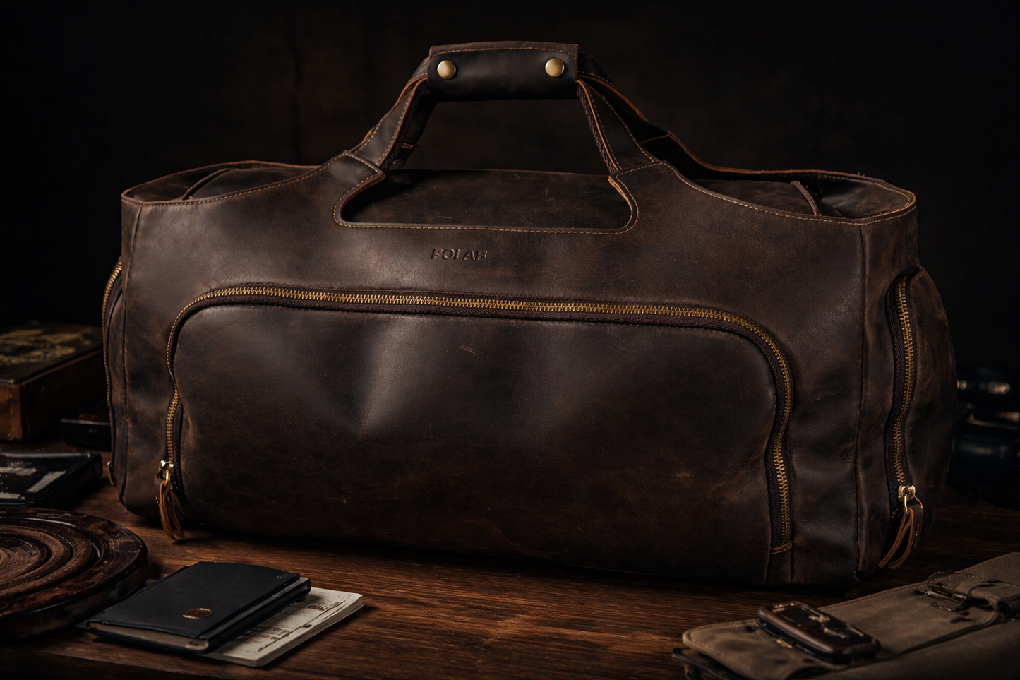 Skórzana torba podróżna - POLAF Transit
