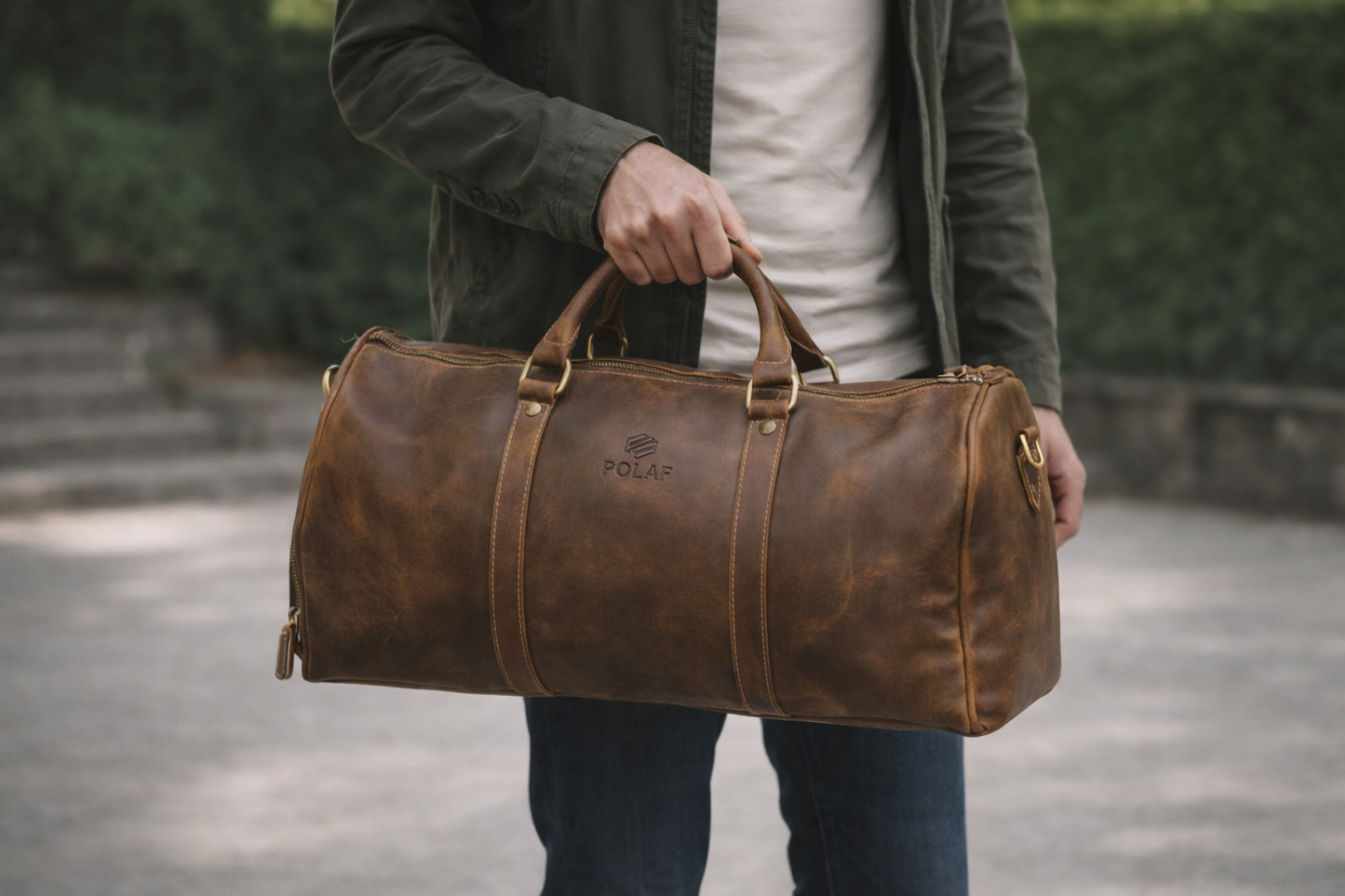 POLAF Nomad 48H – skórzana torba podróżno-sportowa
