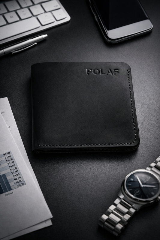 Portfel skórzany męski – POLAF Klasyczny