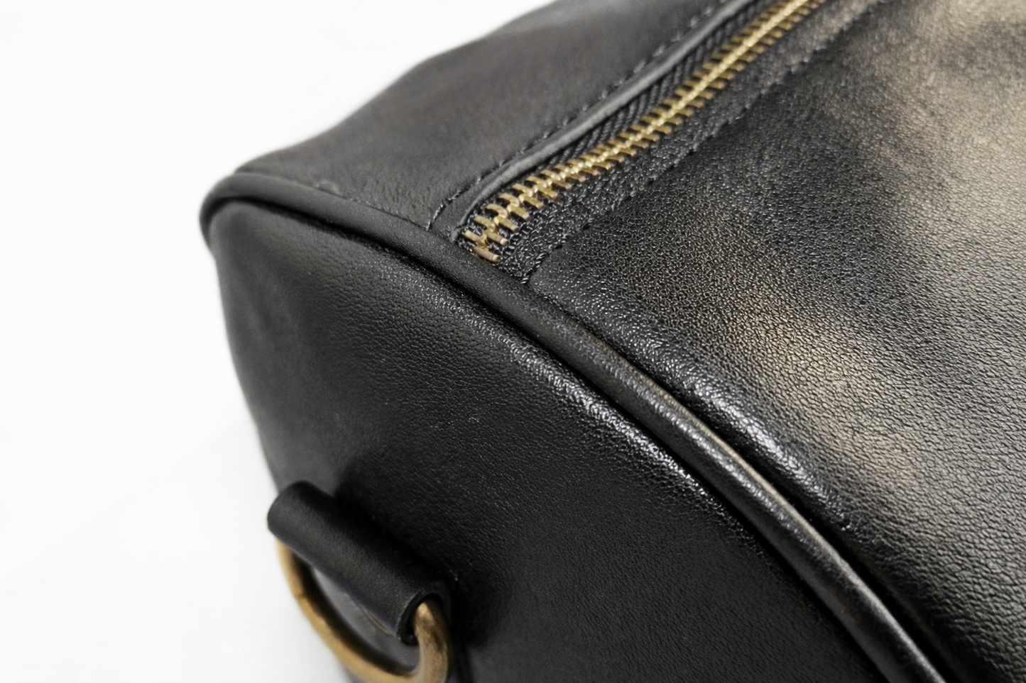 Skórzana torba podróżna męska premium – POLAF Black Duffel