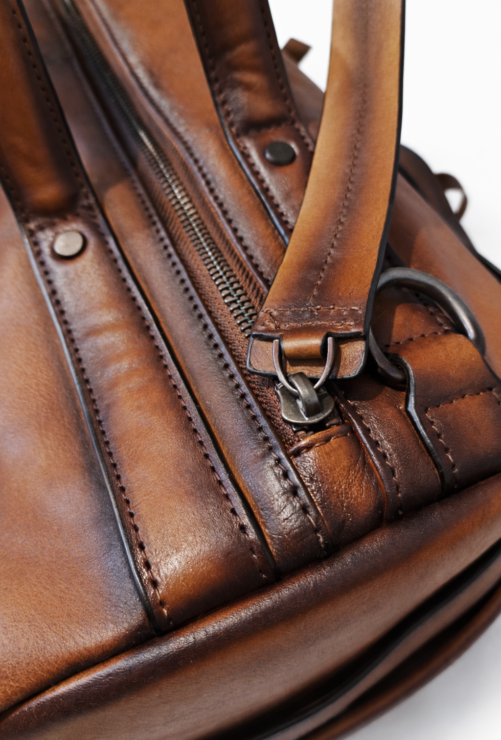 Skórzana torba podróżna POLAF DUFFEL 45 – męska torba weekendowa